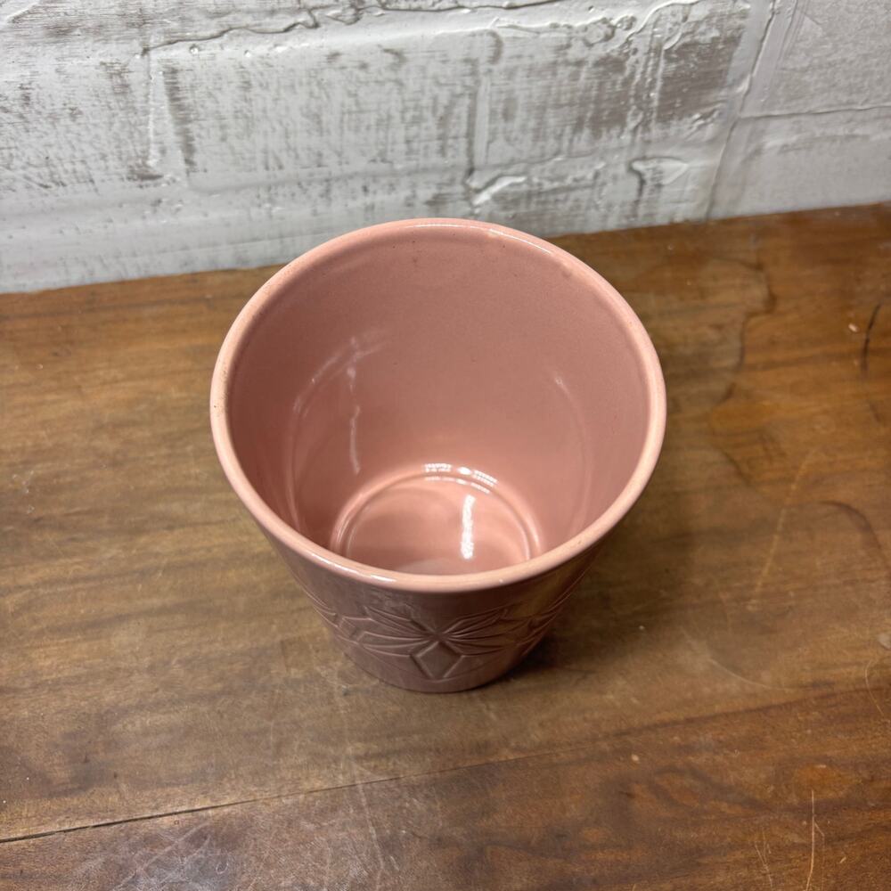 Pink Geometric Pot - Picture 2 of 3